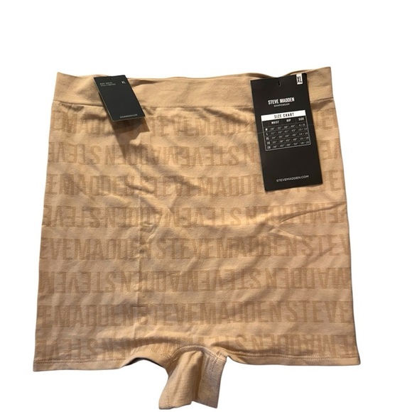 Steve Madden Shapewear Bundle High Waist Shortie Moderate Control‎ Black Nude XL - Picture 2 of 8